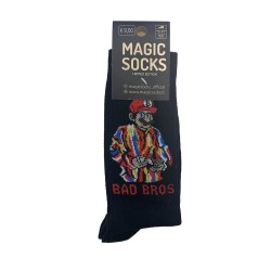 MAGIC SOCKS Calze in spugna unisex tg. unica stampa BAD BROS