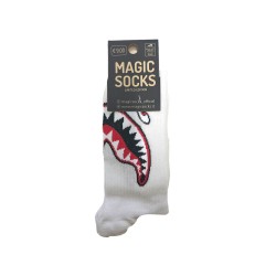 MAGIC SOCKS Calze in spugna unisex tg. unica stampa SQUALO