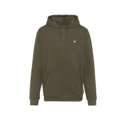 LYLE & SCOTT Felpa Cappuccio Uomo Ragazzo Verde