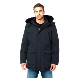 Guess Giubbotto Parka tecnico Uomo Ragazzo Nero