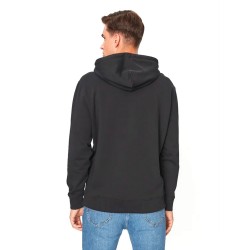 Lee Plain hoodie Felpa Cappuccio Uomo Ragazzo Nera