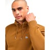 Lee Plain hoodie Felpa Cappuccio Uomo Ragazzo Nocciola