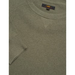 LEE RAGLAN CREW KNIT Maglia Girocollo Uomo Ragazzo Verde