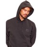 Lee Core loose logo hoodie Felpa Cappuccio Uomo Ragazzo Nero