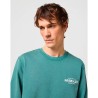 Wrangler Graphic Felpa Girocollo Uomo Ragazzo Verde