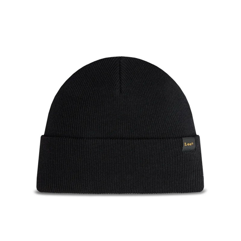 LEE Essential Beanie Cappello Uomo Ragazzo Nero