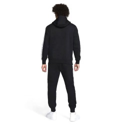 Nike Tuta Felpa Cappuccio Sport Essential Uomo Ragazzo Nera