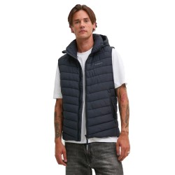 SUPERDRY Gile Padded Uomo Ragazzo Cappuccio Blu