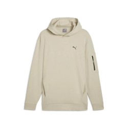 Puma Open Road Hoodie Felpa Cappuccio Uomo Ragazzo Beige