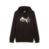 Puma Ess Logo Lab Hoodie Felpa Cappuccio Uomo Ragazzo Nera