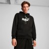 Puma Power Graphic Hoodie Felpa Cappuccio Uomo Ragazzo Nera