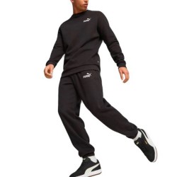 Puma Feel Good Tracksuit Tuta Girocollo Uomo Ragazzo Nero