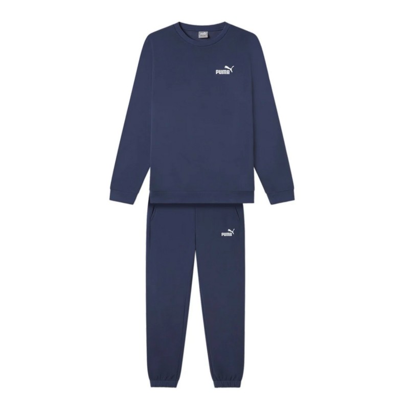 Puma Feel Good Tracksuit Tuta Girocollo Uomo Ragazzo Blu