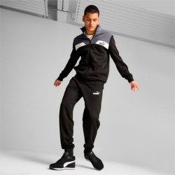 Puma Power Suit  Zip Intera Uomo Ragazzo Nero