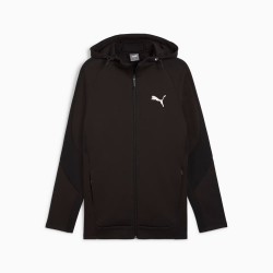 Puma Hoodie FZ Sweat Suit Tuta Zip Intera Cappuccio Uomo Ragazzo Nera