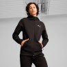 Puma Hoodie FZ Sweat Suit Tuta Zip Intera Cappuccio Uomo Ragazzo Nera