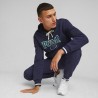 Puma Squad Hoodie FL Felpa Cappuccio Uomo Ragazzo Blu