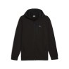 Puma Open Road Felpa Zip Intera Cappuccio Uomo Ragazzo Nera