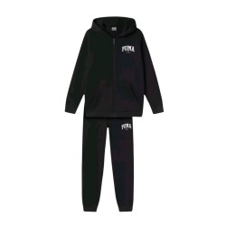 Puma Squad Zip Intera Cappuccio Uomo Ragazzo Nera