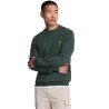 LYLE & SCOTT Maglia Girocollo Uomo Ragazzo Cotton Merino Grigio