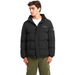 Guess Giubbotto GJ Reg Lenght Puffer Uomo Ragazzo Piumino Nero