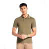 Guess Polo Uomo 3 Bottoni logo Maglia Uomo Ragazzo Verde