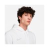 NIKE Fleece Park20 Hoody Felpa Cappuccio Unisex Uomo Ragazzo Bianca