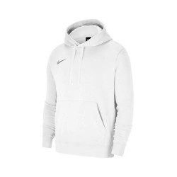 NIKE Fleece Park20 Hoody Felpa Cappuccio Unisex Uomo Ragazzo Bianca