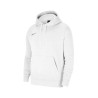 NIKE Fleece Park20 Hoody Felpa Cappuccio Unisex Uomo Ragazzo Bianca