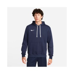 NIKE Fleece Park20 Hoody Felpa Cappuccio Unisex Uomo Ragazzo Blu