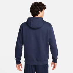 NIKE Fleece Park20 Hoody Felpa Cappuccio Unisex Uomo Ragazzo Blu