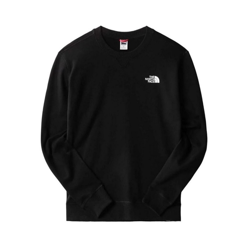 The North Face Felpa Girocollo Simple Dome Crew Uomo Ragazzo Nera