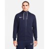 NIKE  Park 20 Felpa Zip Intera Cappuccio Uomo Ragazzo Blu