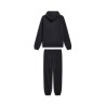 Diadora tracksuit Tuta Zip Intera Cappuccio Donna Ragazza Nera