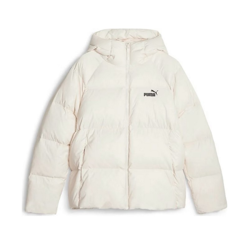 Puma Hooded Ultra Puffer Piumino Donna Ragazza Avorio