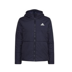 Adidas BSC Hood Ins J Giubbotto Uomo Ragazzo Piumino Blu