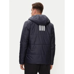 Adidas BSC Hood Ins J Giubbotto Uomo Ragazzo Piumino Blu