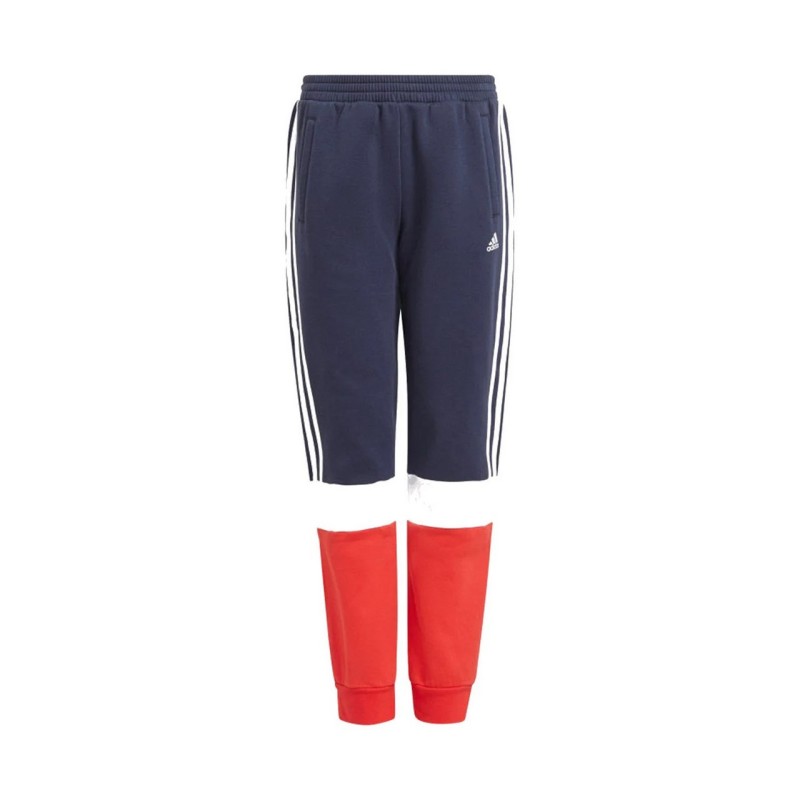 Adidas Pantalone Tuta Felpa Bambino Ragazzo Blu