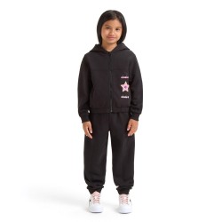 Diadora Tracksuit Tuta Zip Intera Cappuccio Felpata Bambina Ragazza