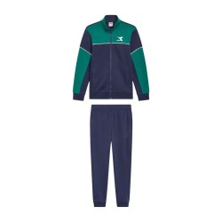 Diadora tracksuit Hoodie Tuta Zip Intera Uomo Ragazzo Verde