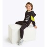 Diadora Tracksuit Tuta Zip Intera Cappuccio Felpata Ragazzo Bambino