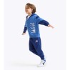 Diadora Tracksuit Tuta Zip Intera Cappuccio Felpata Ragazzo Bambino