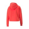 Puma Power Tape Hoodie Felpa Cappuccio Donna Ragazza