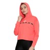 Puma Power Tape Hoodie Felpa Cappuccio Donna Ragazza