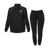 Diadora tracksuit Tuta Zip Intera Donna Ragazza Nera