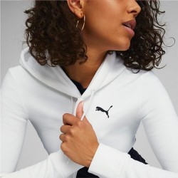 Puma Classic Hooded Tracksuit Zip Intera Cappuccio Donna Ragazza