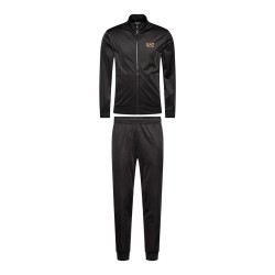 Empori Armani EA7 Tuta Uomo Ragazzo Acetato Zip Intera Nera