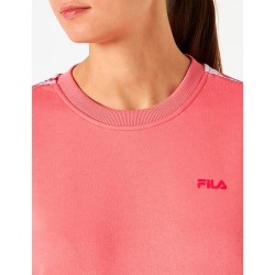 FILA Bettens Cropped Felpa Girocollo Donna Ragazza Rosa