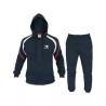 Diadora tracksuit Hoodie Tuta Zip Intera Cappuccio Uomo Ragazzo Blu