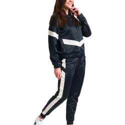 Diadora Traksuit Cromia Tuta Completa Zip Intera Donna Ragazza Acetata Sportiva Ginnastica